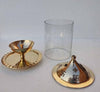 Decor Akhanddeep Brass Golden Diya