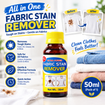 "All in One Fabric Stain Remover 50 ML (Pack of 1 Bottle 50ml Each)"