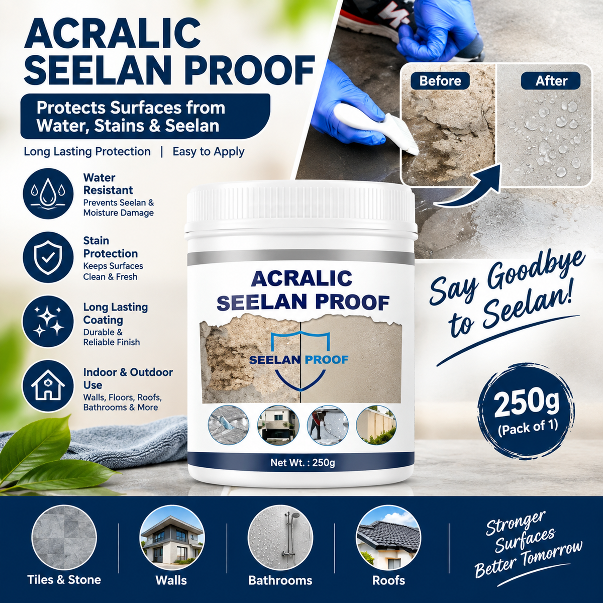 Acralic Seelan Proof (Pack of 1)